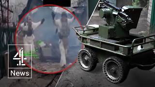 YouTube video thumbnail: Ukraine’s Robots Making War With Russia Like a Videogame