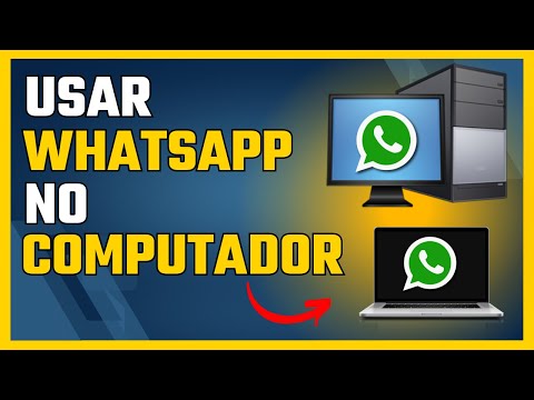 Como Usar WhatsApp no Computador - PC ou Notebook - WhatsApp Web (2024)