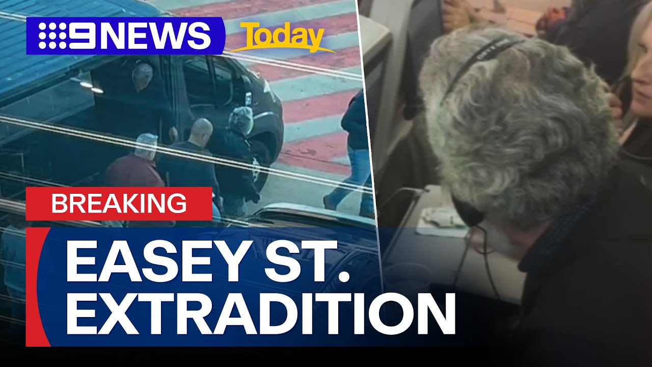 Easey Street murder suspect due to arrive in Australia | 9 News Australia