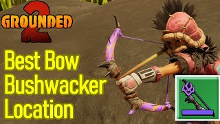 Grounded 2 Bushwacker bow location, how to get the best unique bow in early access