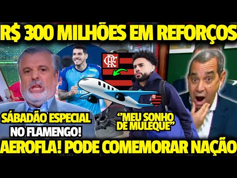 SÁBADÃO AGITADO NO FLAMENGO! MENGÃO FECHOU COM CLAUDINHO E COM ...! ''MALUQUICE NO MERCADO DA BOLA''