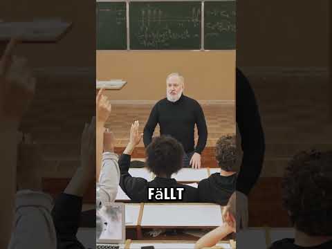 Der Physik Lehrer hatte einen Unglaublichen Papierflieger!.. 😱