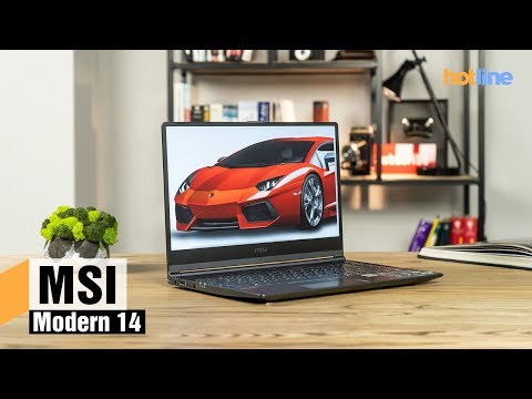 (ENGLISH) MSI Modern 14 — обзор ноутбука