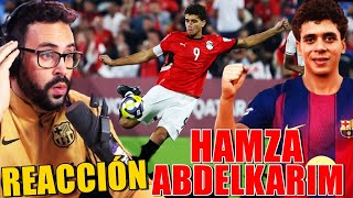 REACCIONANDO a HAMZA ABDELKARIM ¡El 9 que QUIERE el BARÇA! ¿TAN BUENO ES?