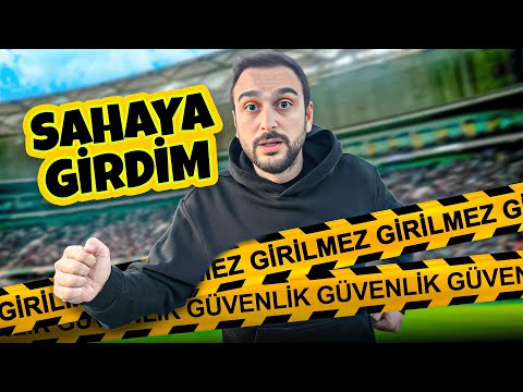BURSASPOR MAÇINDA SAHAYA GİRDİM ! ( UNUTULMAZ MAÇ )