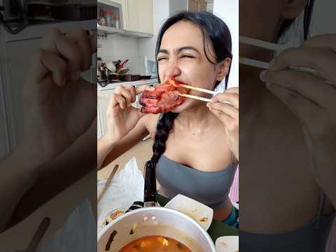 외노자는 왜 남친이 안 생길까?🥰 #외국인 #korean #외노자 #koreanfood #스리랑카여자 #food #먹방 #grwm #mukbang