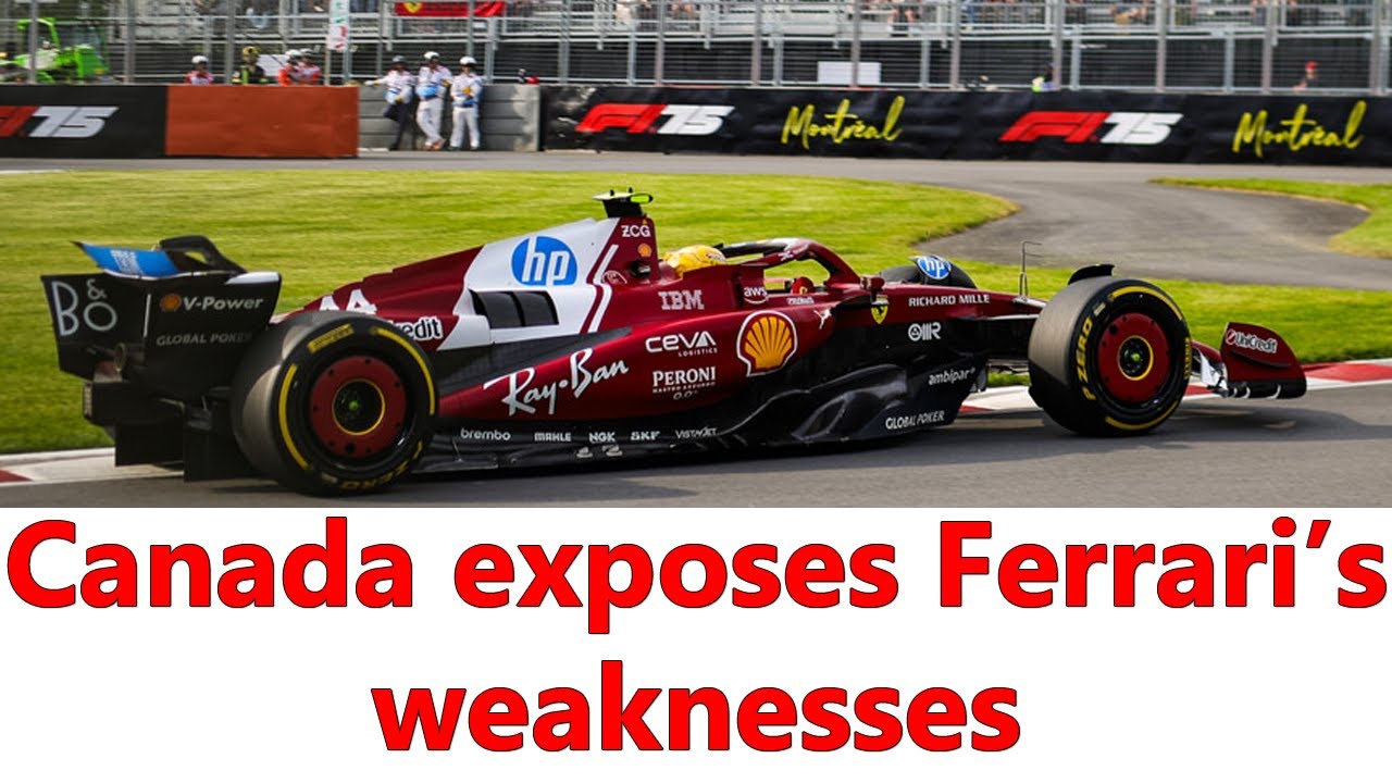 Ferrari sabotages itself in F1 Canada GP weekend: too many mistakes and limited SF-25 car setup