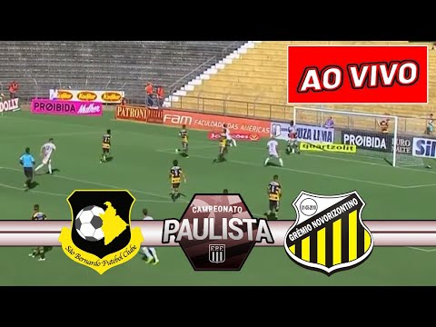 São Bernardo x Novorizontino AO VIVO HOJE | CAMPEONATO PAULISTA 7ªRODADA | 06/02/2025