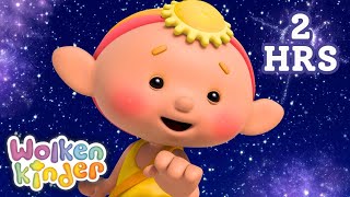 Übernachtung im Himmel 🌙✨ | Wolkenkinder Vorschul-Cartoons