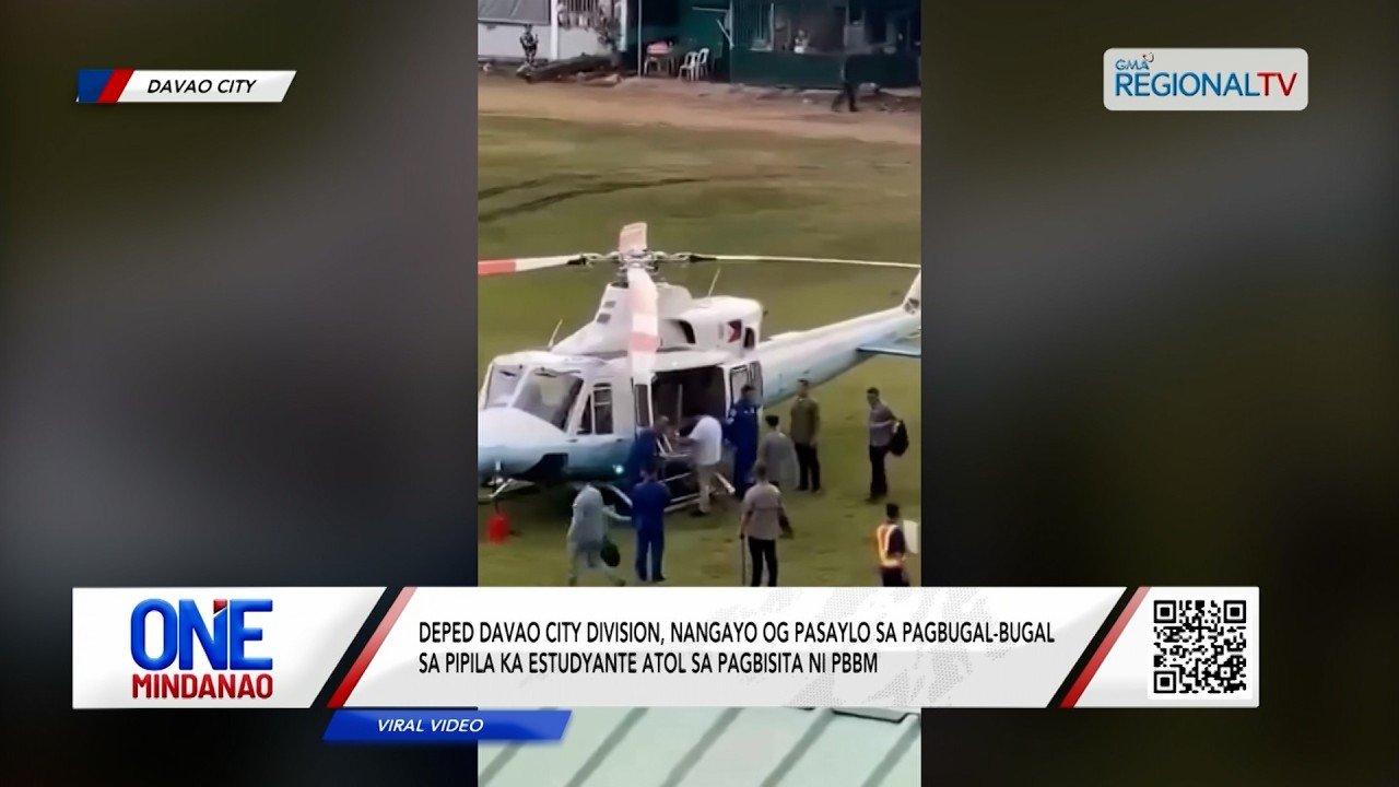 DepEd Davao City Division, nangayo og pasaylo I One Mindanao