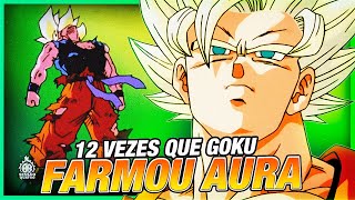 AS VEZES EM que GOKU FARMOU AURA e IMPRESSIONOU a TODOS!