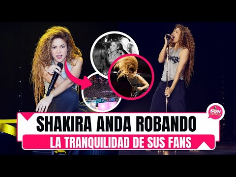 ¡Shakira anda robando la tranquilidad de sus fans!