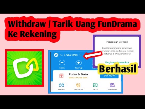 Update Withdraw FunDrama Ke Rekening | Tarik Uang FunDrama
