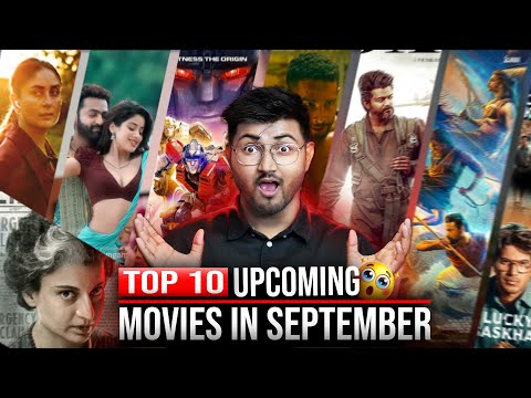 Top 10 Upcoming Movies in September 2024 | Must-Watch Films with Vijay Thalapathy and More