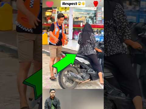 Respect security guard 🙏❤️ #short #kindness #respect