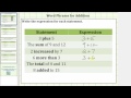 Understanding Word Phrases for Addition