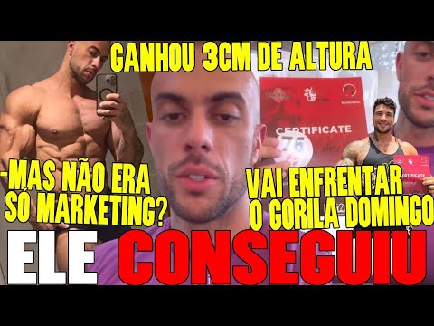 HORSE FICA MAIS ALTO, PESOU 5KG ABAIXO DO LIMITE E ESTÁ PRONTO PARA COMPETIR NA CLASSIC
