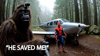 Bigfoot Vlogs: Spiderman Saved Me Mid-Air Before the Plane Went Down