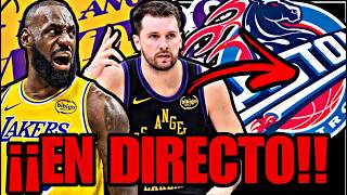 🚨😱 ¡¡¡PARTIDAZO EN DIRECTO!!! 🚨LOS ANGELES LAKERS VS DETROIT PISTONS 🟡 PARTIDO EN VIVO NBA