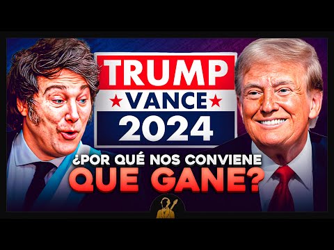 ¿Por qué a Milei le conviene que gane Donald Trump? 🗽