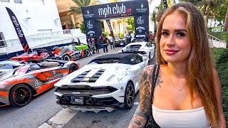 ICH SCHLEICHE MICH MIT MEINEM MOTORRAD AUF EIN HYPERCAR MEET!