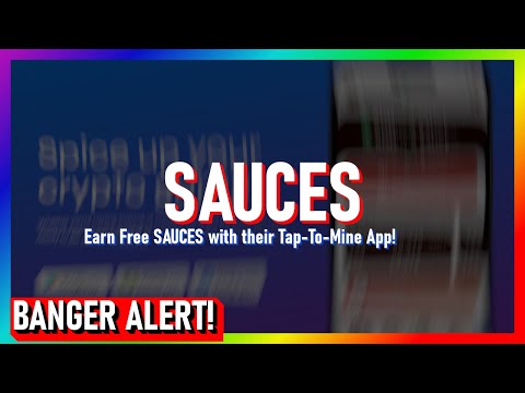 [HOT🔥] - Free SAUCE tokens! Earn by Tap-To-Mine and invite your friends! AIRDROP/MEME opportunity!