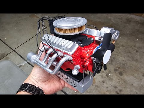 1/6 SCALE BIG BLOCK V8 MODEL ENGINE