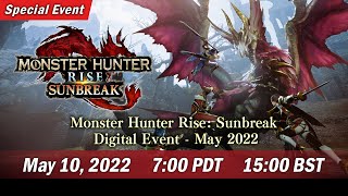 Monster Hunter Rise: Sunbreak Digital Event set for May