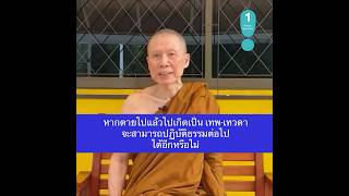 หากตายไปแล้วไปเกิดเป็น เทพ-เทวดาจะสามารถปฏิบัติธรรมต่อไปได้อีกหรือไม่:)พระอาจารย์ สุชาติ อภิชาโต
