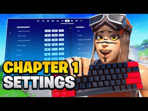 BEST OG Fortnite PC Keyboard & Mouse Settings, Sensitivity + Keybinds In Fortnite!