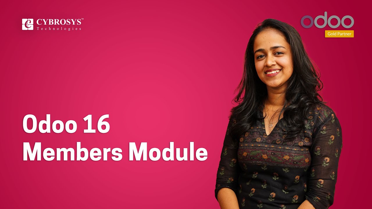 Odoo 16 Members Module | What's new in Odoo 16 Members Module? | Odoo Functional Stories | 15.11.2022

This video explains about the Odoo 16 members module. Odoo's open-source software helps a business to manage ...
