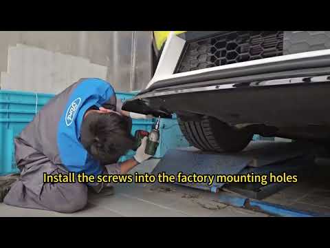 For Mustang S650 Dark Horse 2024 Non Performance Handling Package Model Front Bumper Lip Splitter Extension ABS GFD040