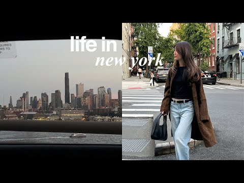 LIFE IN NEW YORK | chaotic and busy week, nyfw, wedding season!