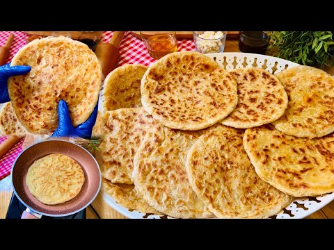 الفطير المشلتت على اصوله بطريقة عبقريه⁉️بدون فرد ولا مجهود‼️