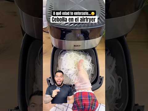Cebolla en el airfryer 😮