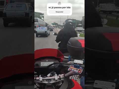 japonesa com moto quebrada na marginal #automobile #sos #smartphone #gopro #motovlog #motoboy #sp