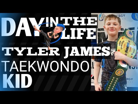 Day in the Life of Tyler James Taekwondo Kid #martialarts #mma #ufc #tylerjamestaekwondokid