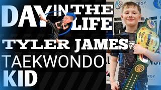 Day in the Life of Tyler James Taekwondo Kid #martialarts #mma #ufc #tylerjamestaekwondokid