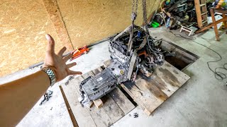 Motor ca NOU pentru Mercedesul TAXI ! Reparatie capitala partea a2a