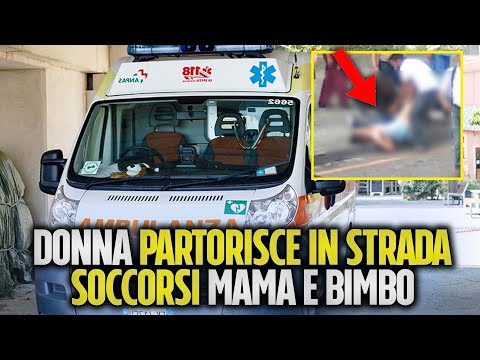 Partorisce in strada: mamma e neonato soccorsi a Palermo