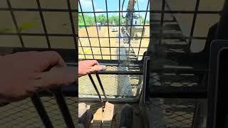 Moving a SANY Excavator with a Hammer attachment/Low-Boy