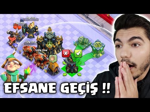 SİMYACIYI VE LAB. BİTTİ !! GÜNCELLEMEYE EFSANE GİRDİK !! - Clash Of Clans