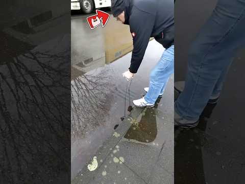 Cleans water accumulated in drains |#shortvideo
