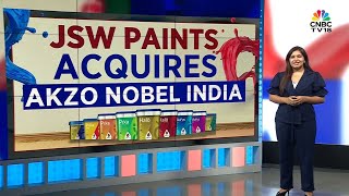 JSW Paints Set To Acquire Azko Nobel's India Business | N18V| CNBC TV18