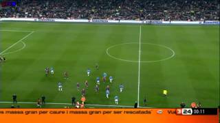 FC.Barcelona 5-0 Almería - Messi Villa Pedro Keita - Semifinal Ida Copa Rey 26/1/11 Highlights CAT