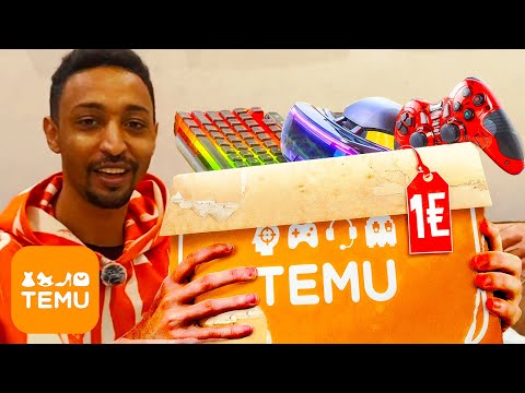 اشتريت منتجات قيمنق TEMU -  فتح الصندوق  #temu #temuhaul #temufinds #temureview