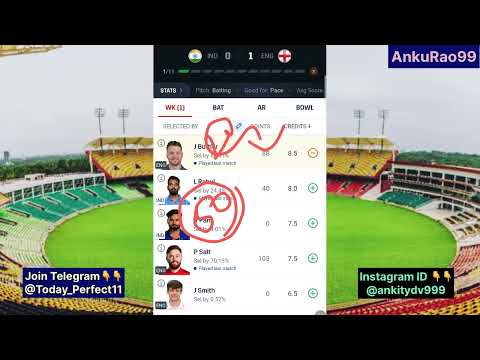 IND vs ENG Dream11 Prediction, IND vs ENG, India vs England, IND vs ENG Dream11, ENG vs IND,Anku Rao