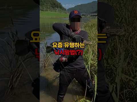 요즘 유행하는 낚시방법
