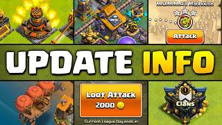 New Troop, Equipment, TH18, Builder Base & More - Update Info!