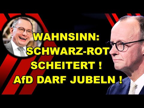 SCHWARZ-ROT SCHEITERT! AfD darf JUBELN!